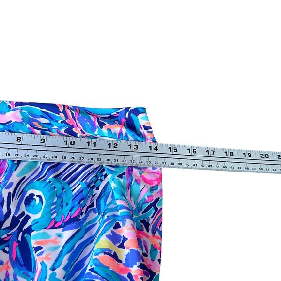 Lilly Pulitzer Luxletic Sierra Skort Skirt Women's Small True Blue Seas The Day - Picture 6 of 8